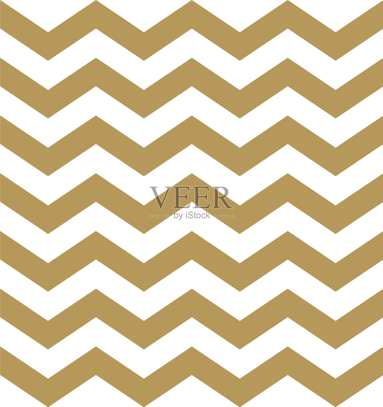 美丽的金色和白色的chevron图案插画图片素材