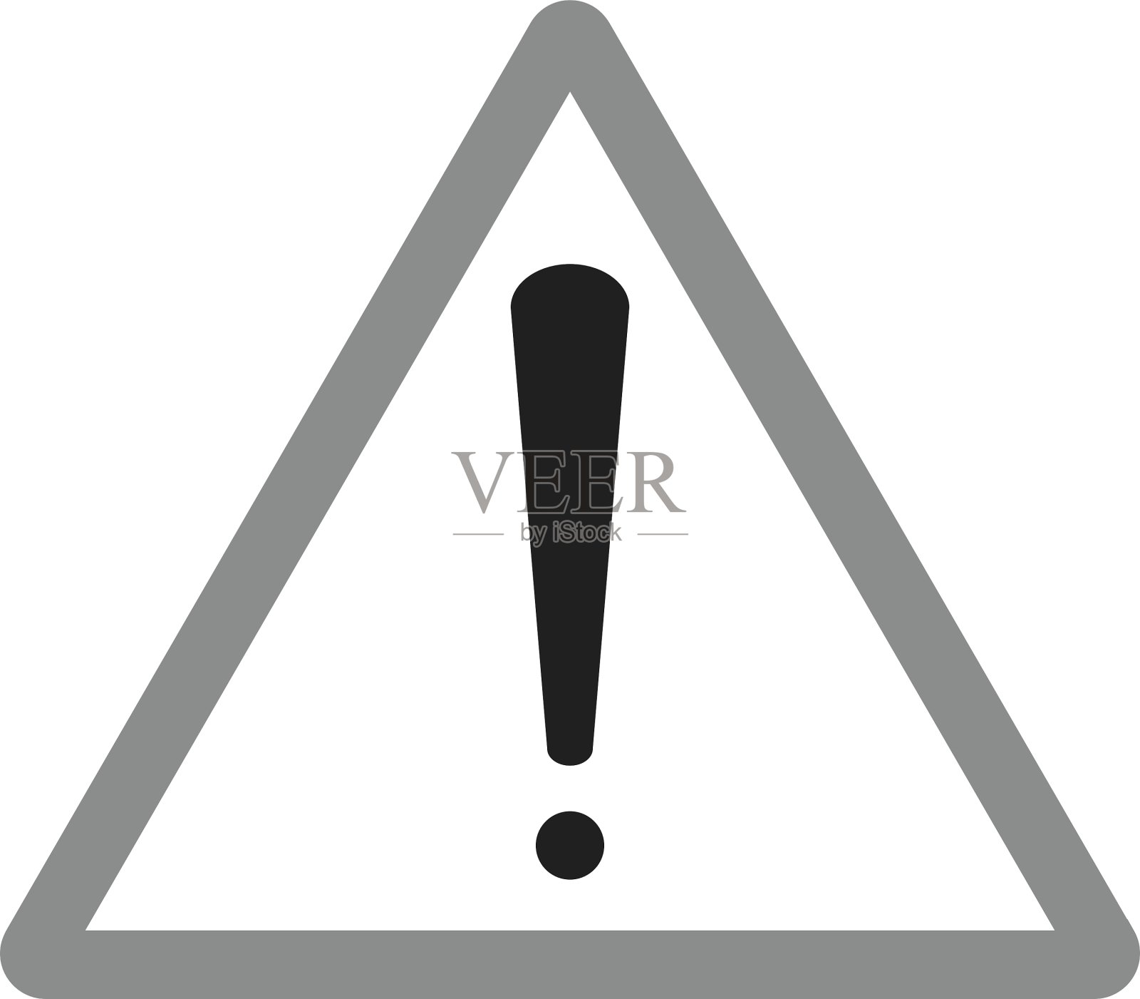 警告插画图片素材