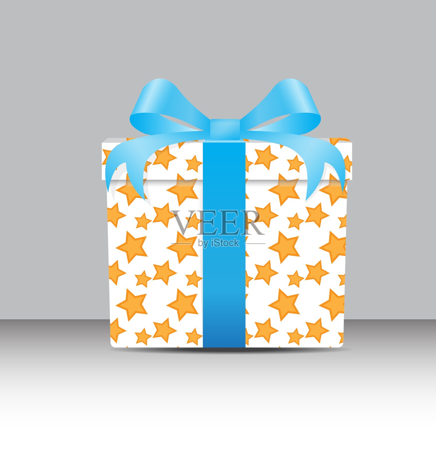 蓝色的插画图片素材