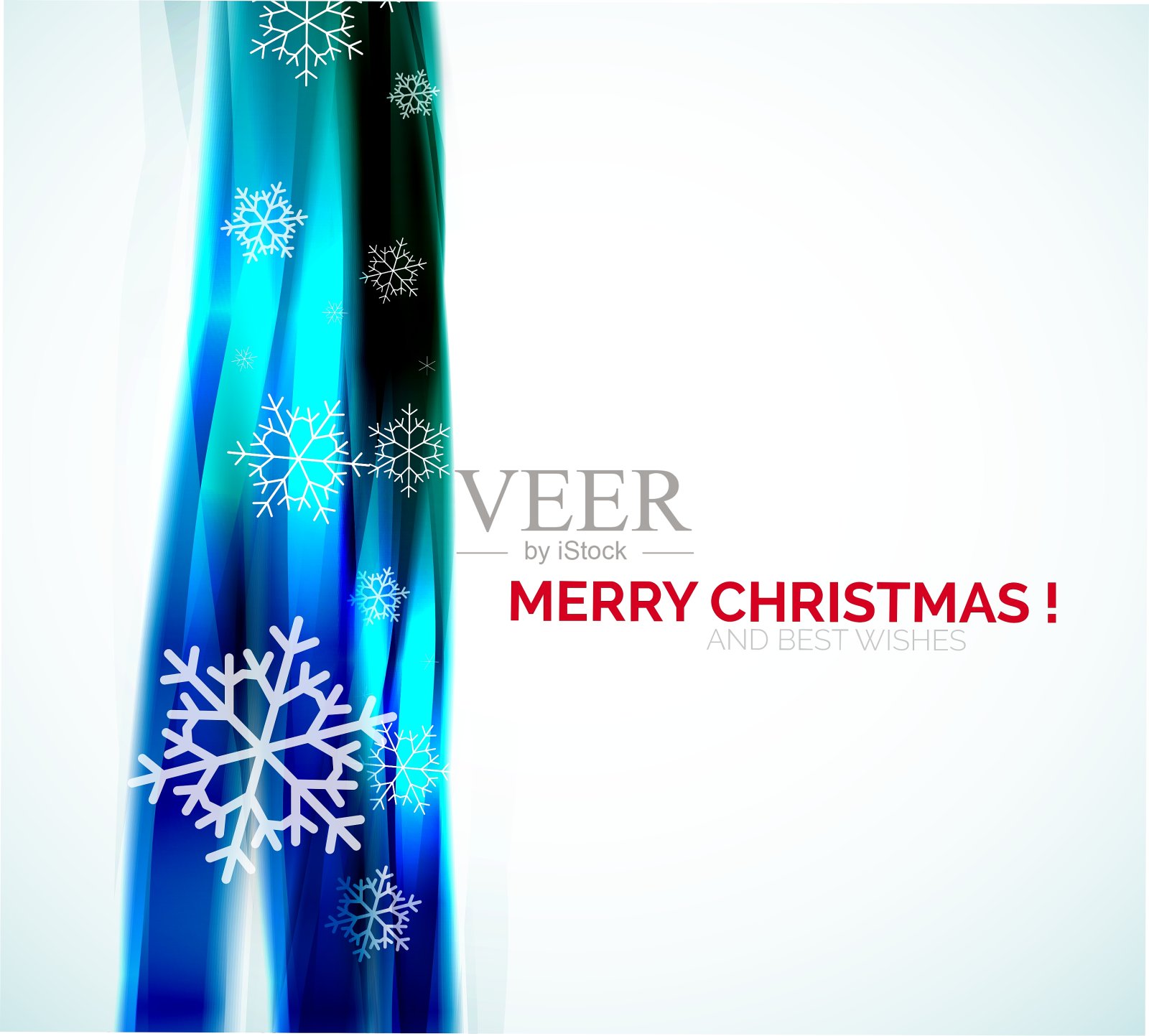 圣诞抽象背景五彩线插画图片素材