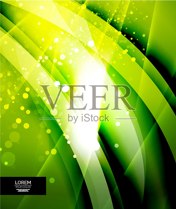 闪闪发光的抽象背景插画图片素材