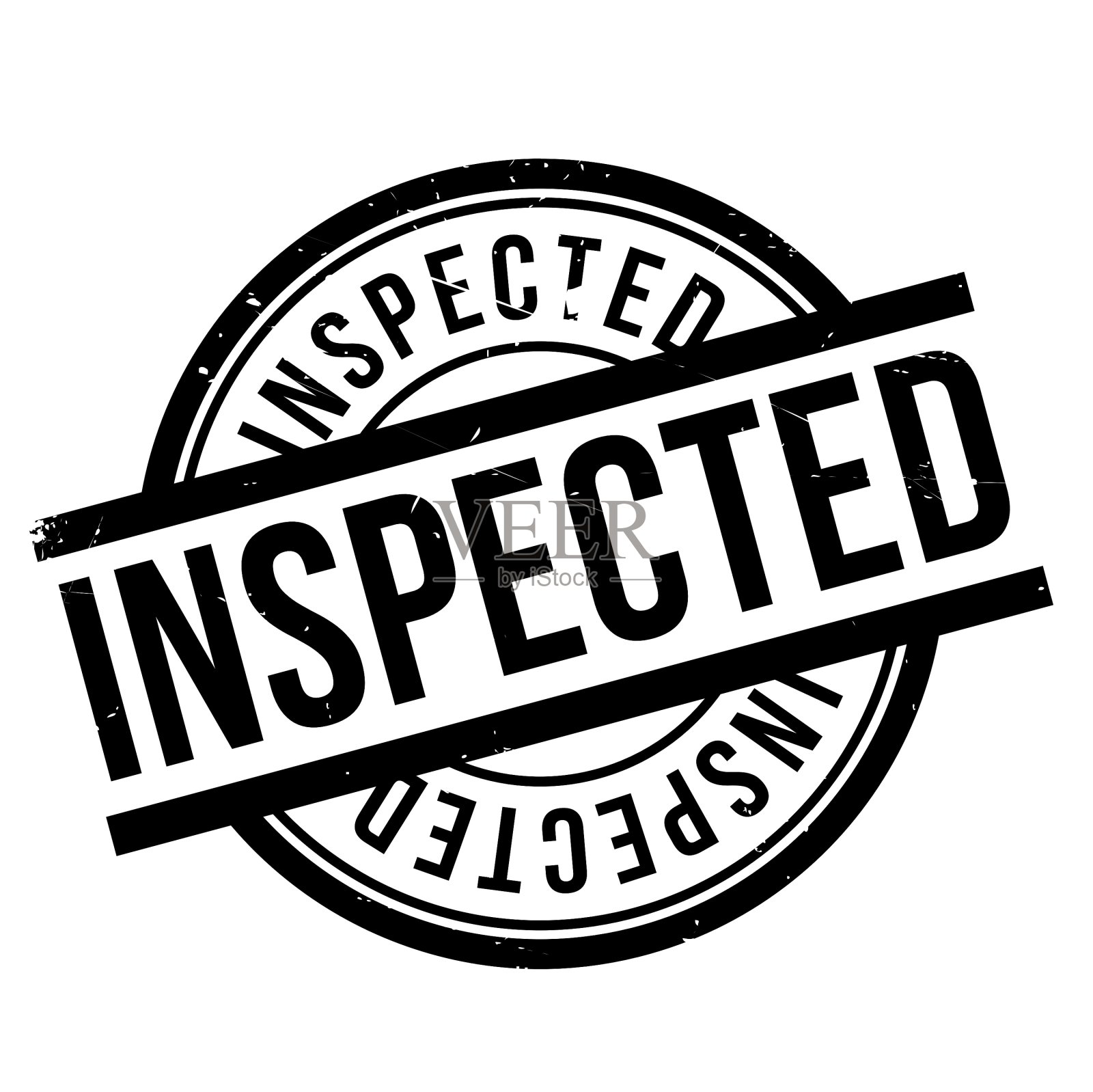 检查橡皮图章插画图片素材