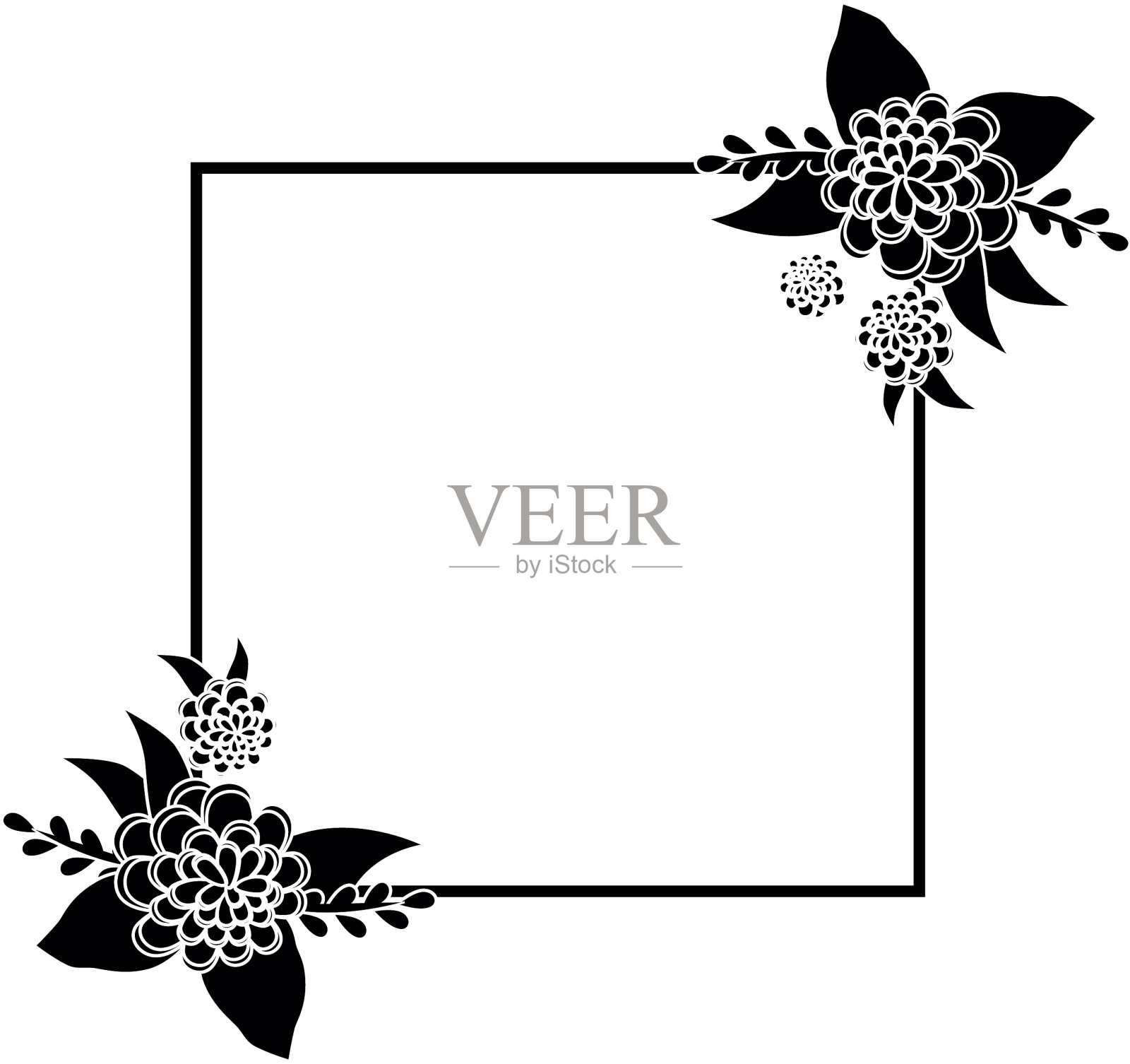 装饰框的图标设计元素图片