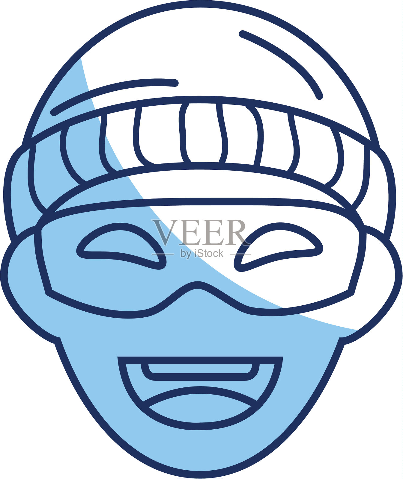 小偷角色图标插画图片素材