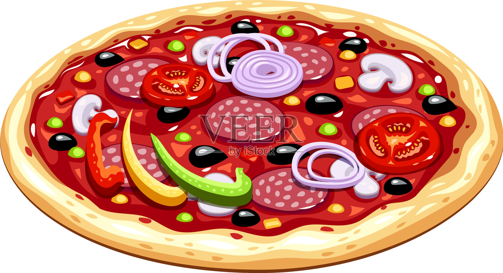 比萨意大利传统设计元素图片