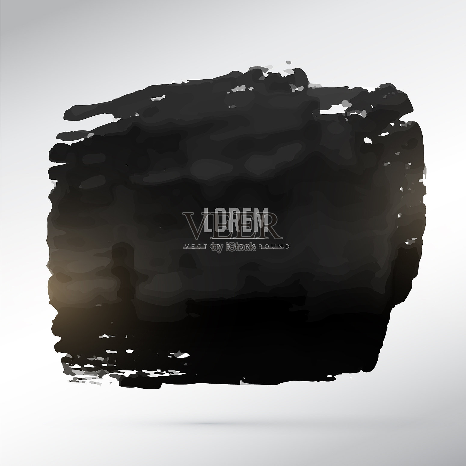 抽象的黑色垃圾画框背景插画图片素材