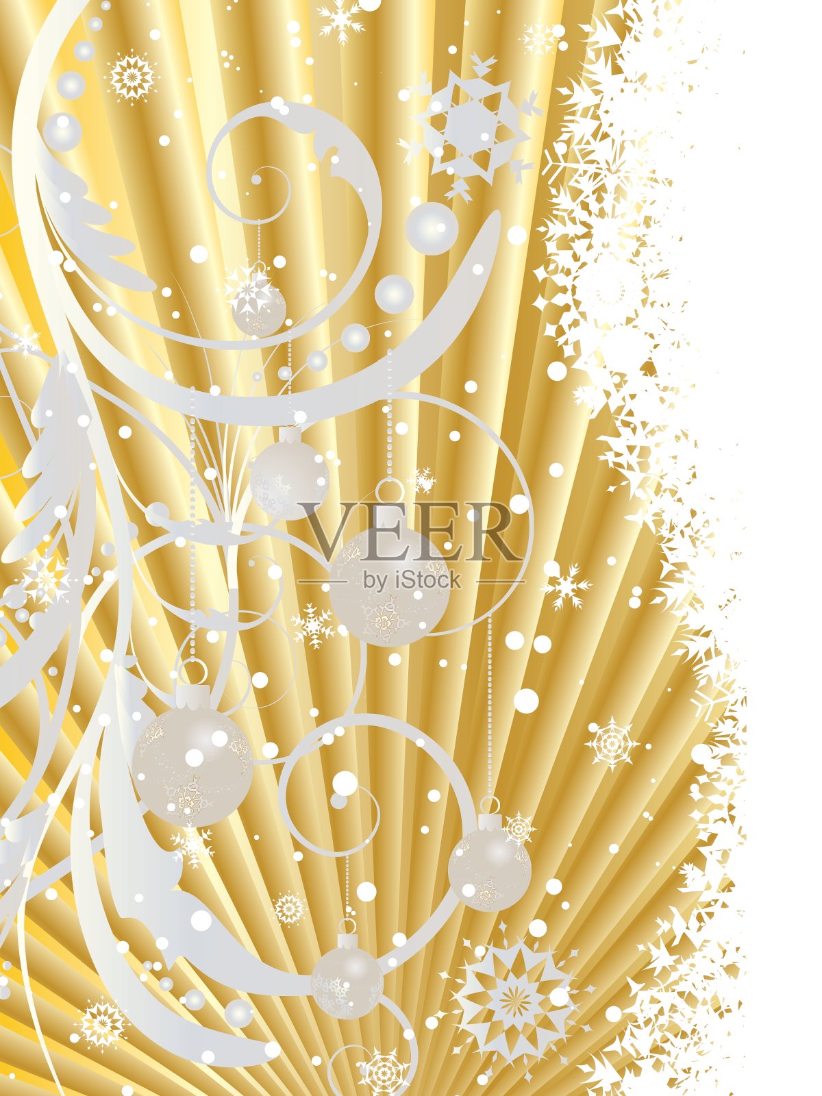 圣诞节的背景插画图片素材