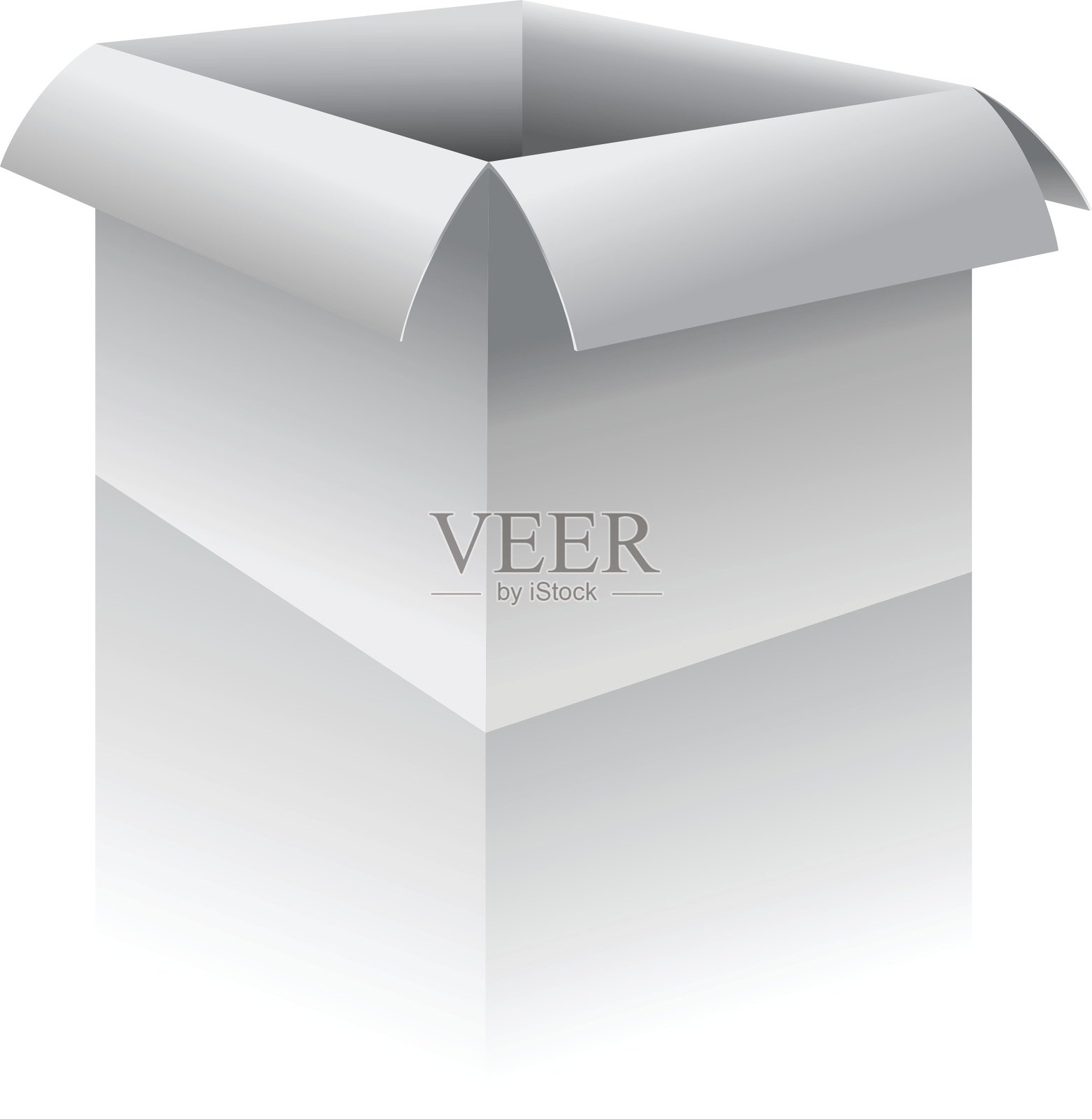 打开盒子设计元素图片