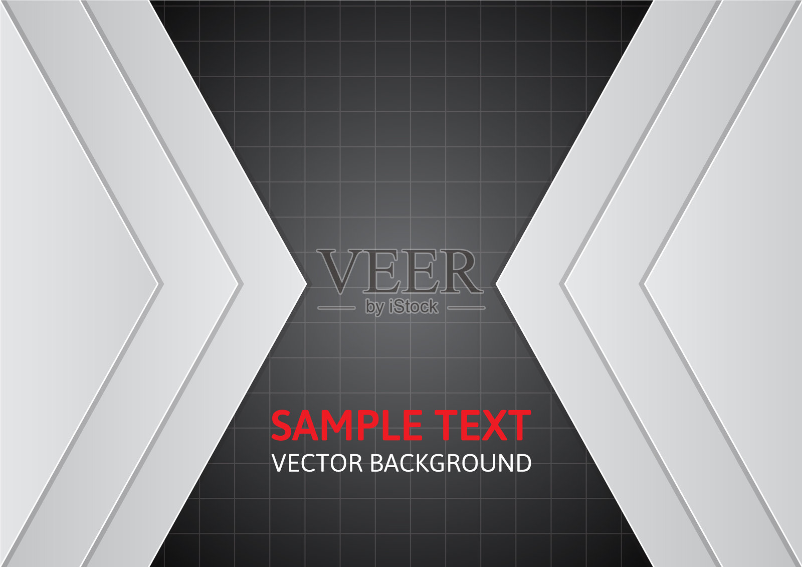 灰色模板抽象背景与复制空间插画图片素材