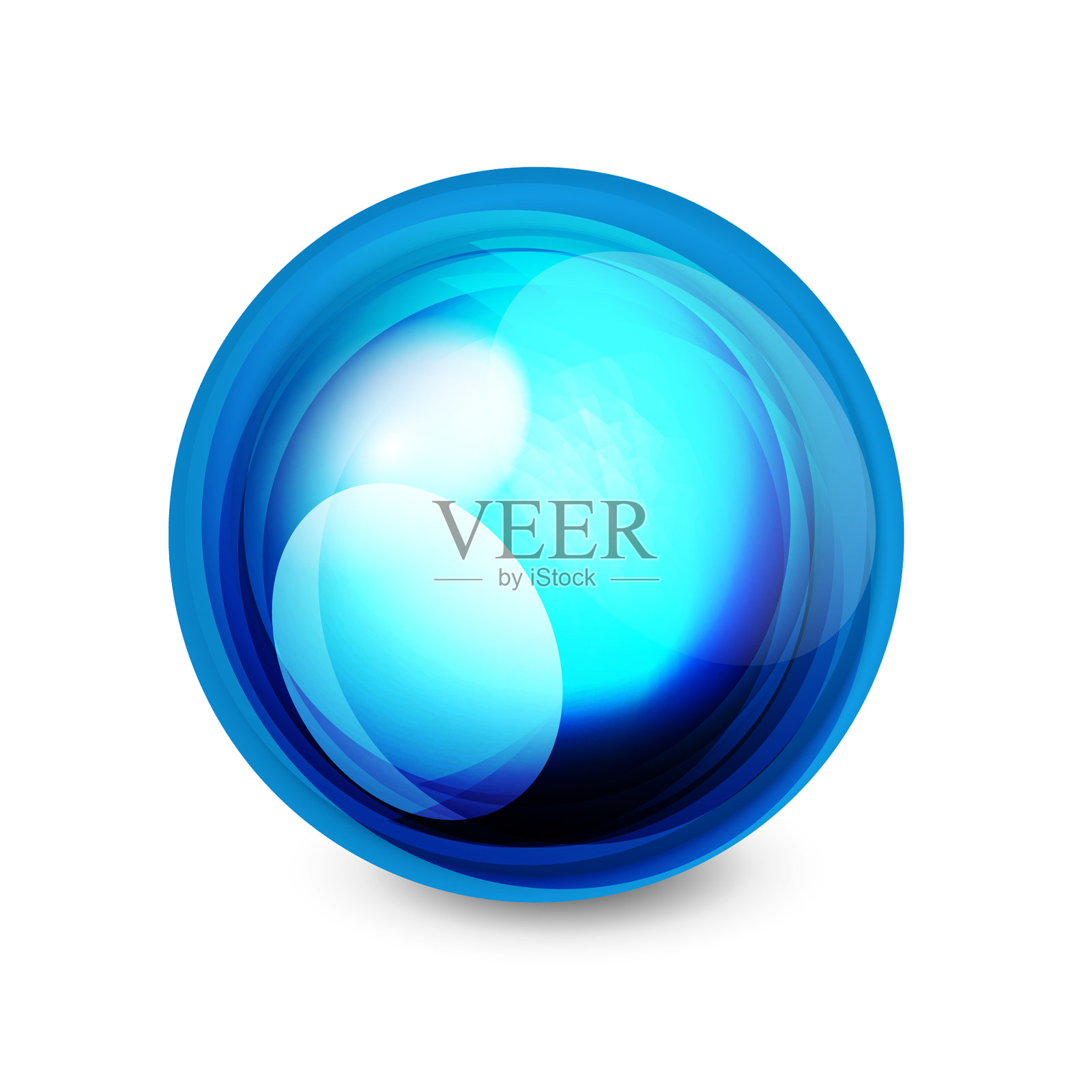 玻璃球未来抽象元素设计元素图片