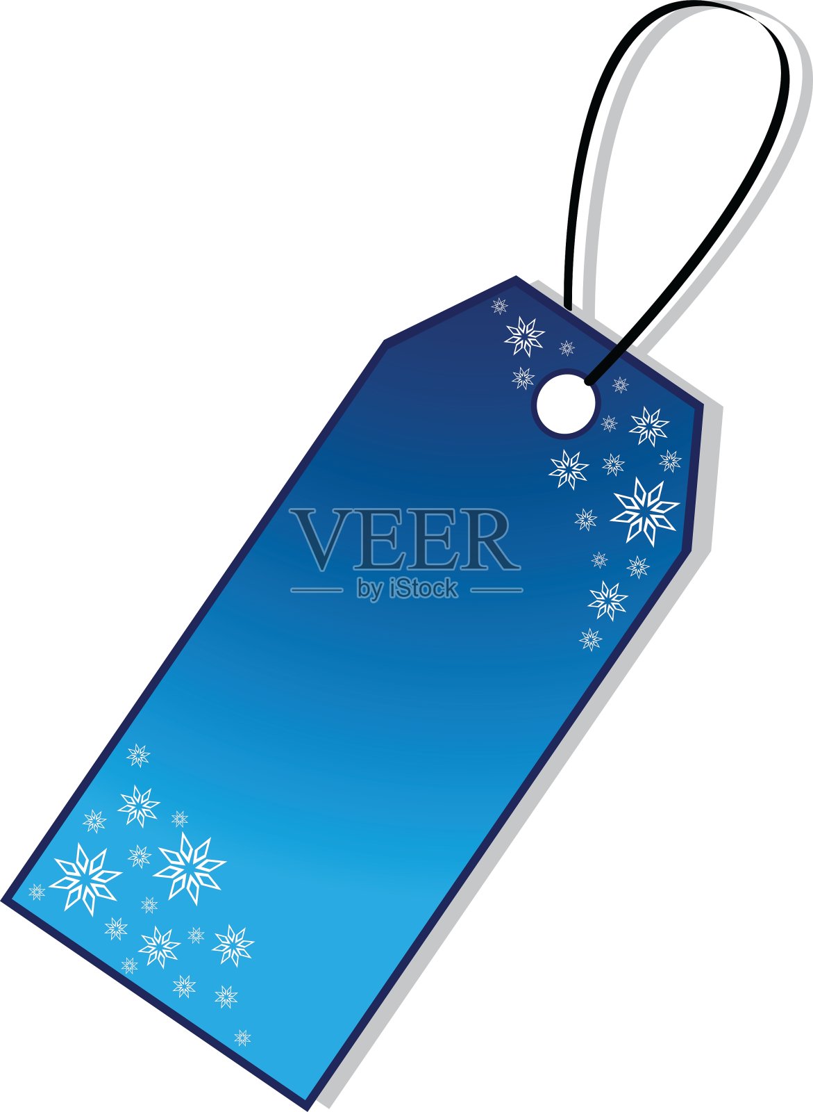 圣诞礼物标签设计元素图片