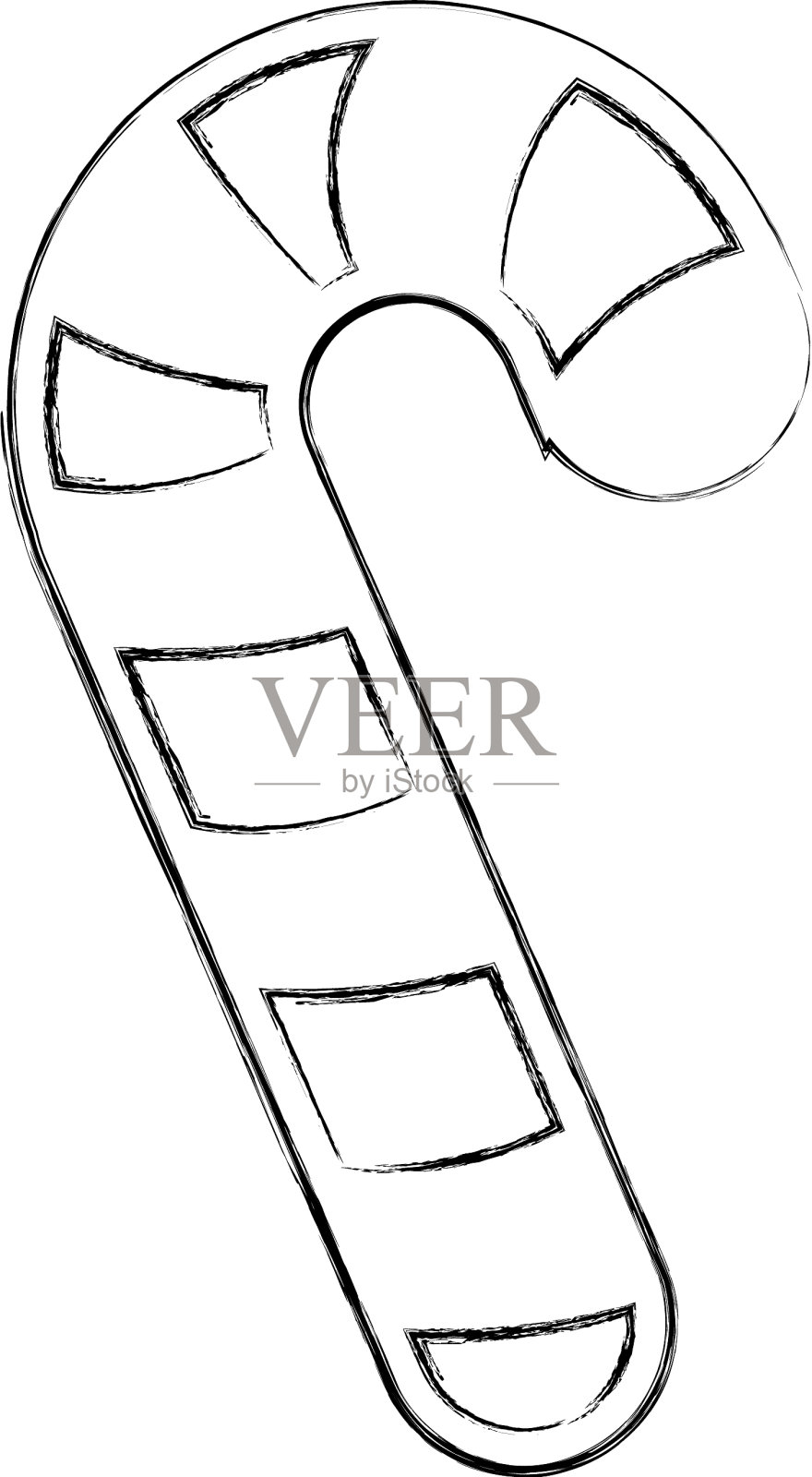 甘蔗孤立图标设计元素图片
