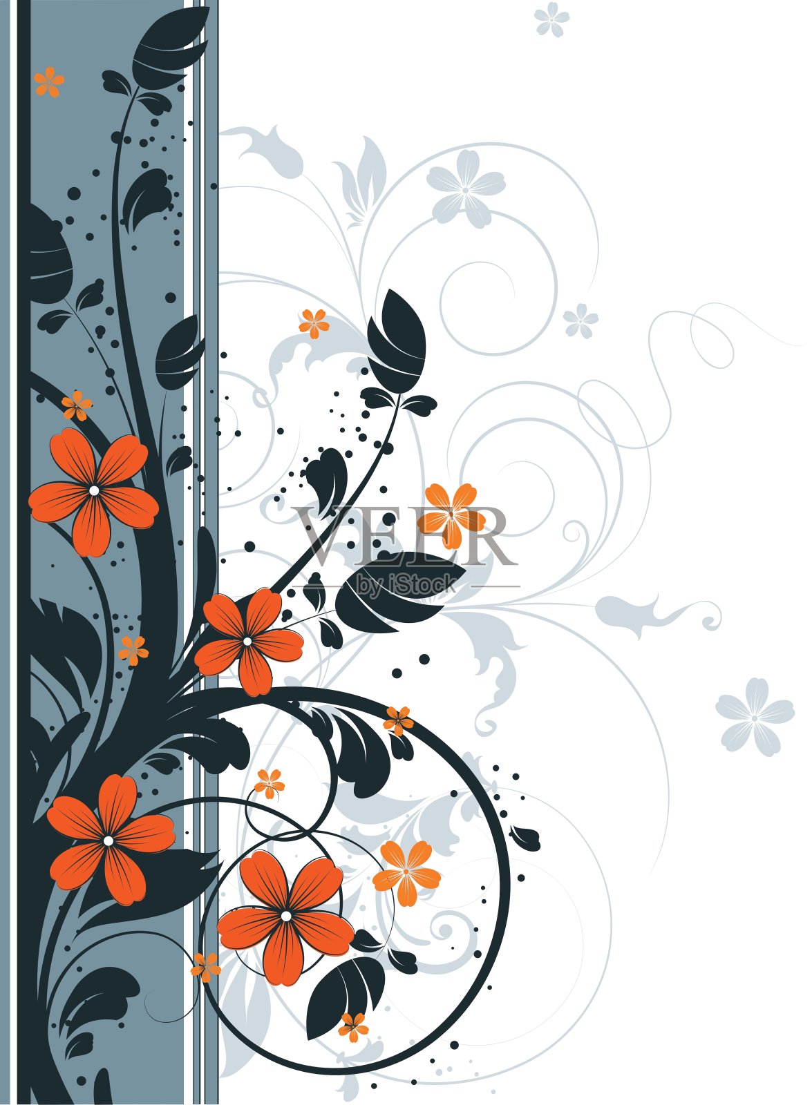 花卉插图插画图片素材