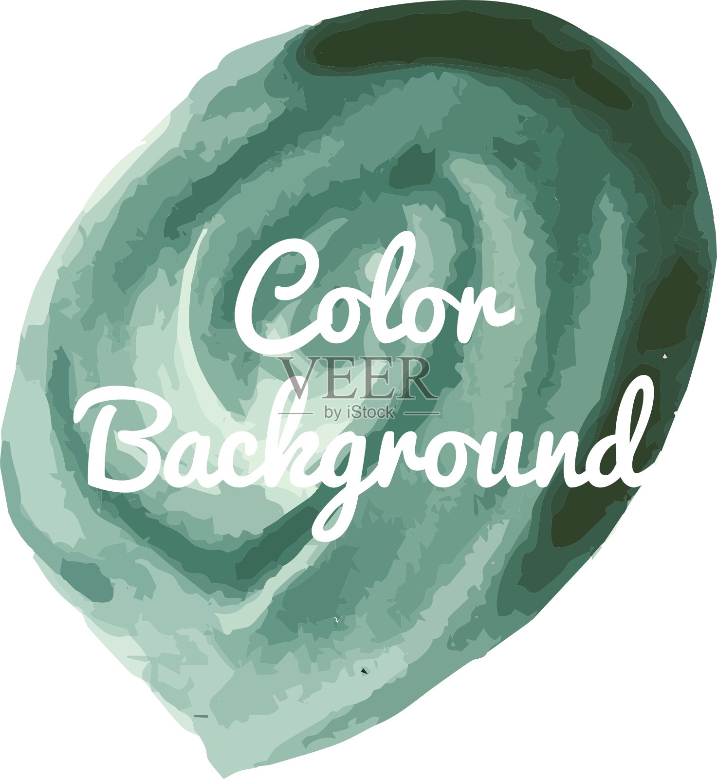 明亮抽象模板与水彩斑点和插画图片素材