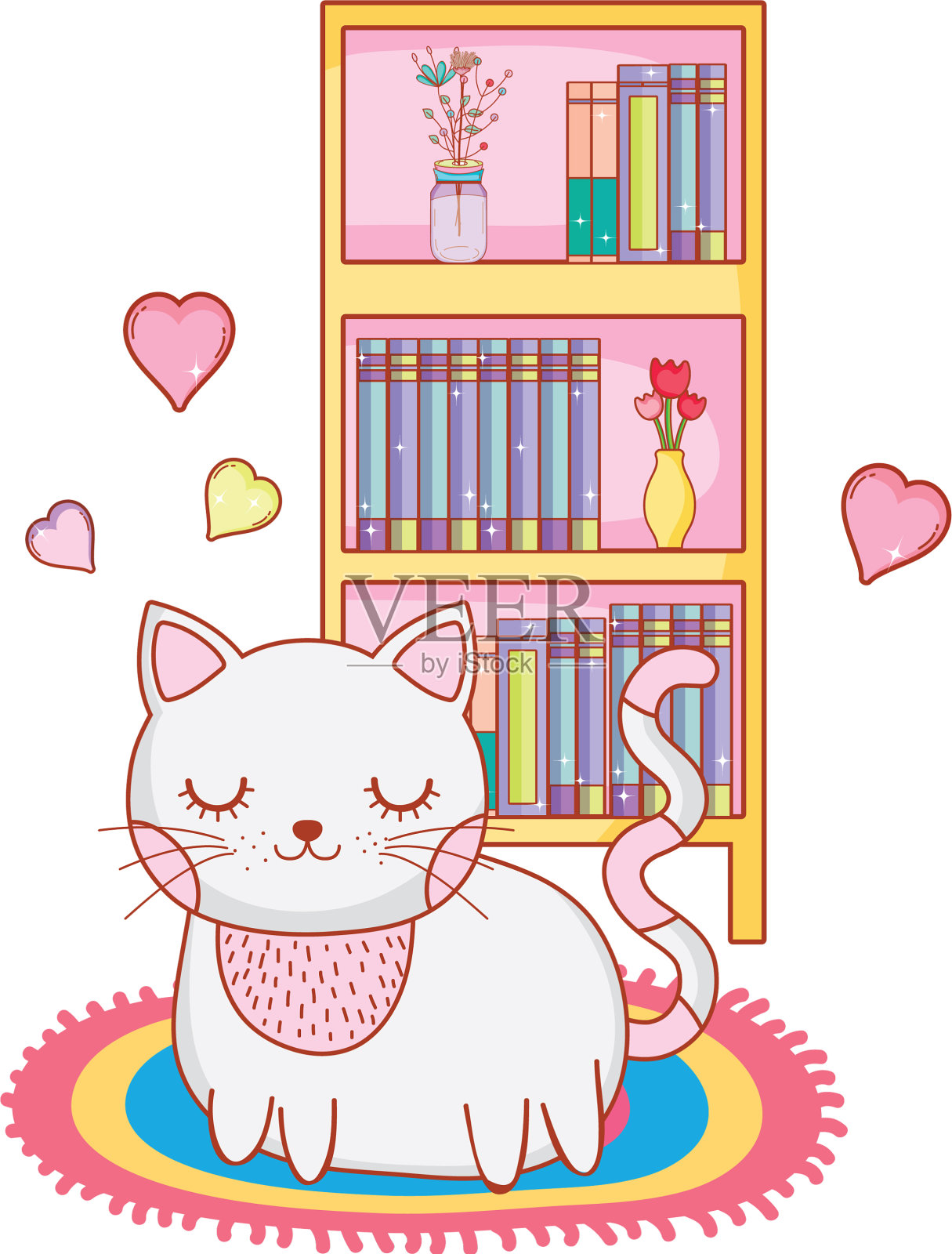 凯蒂猫的卡通设计元素图片