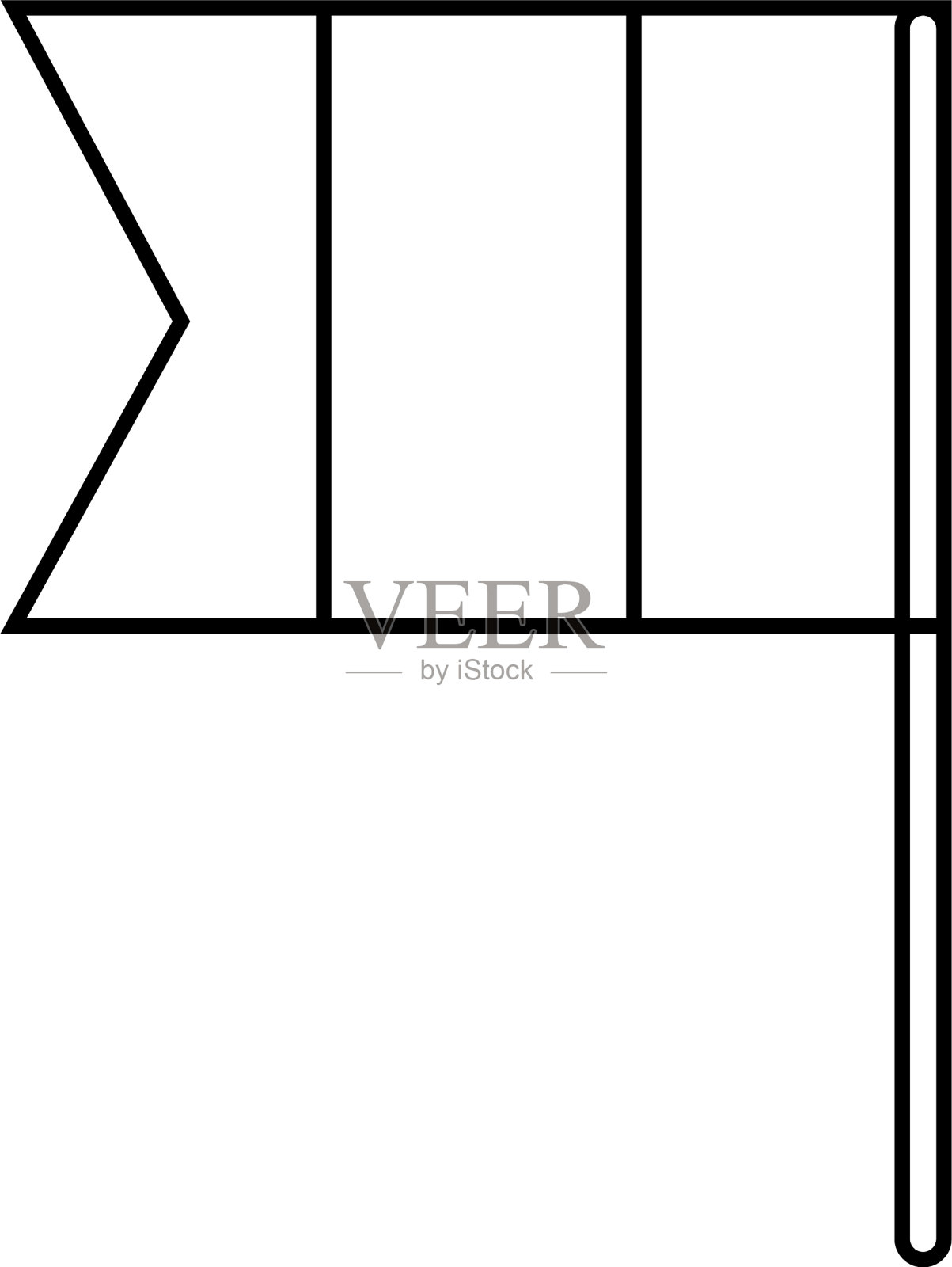 墨西哥国旗图标插画图片素材