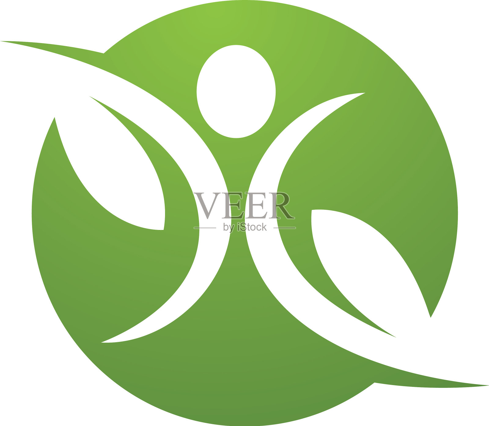 人物标志标志设计元素图片