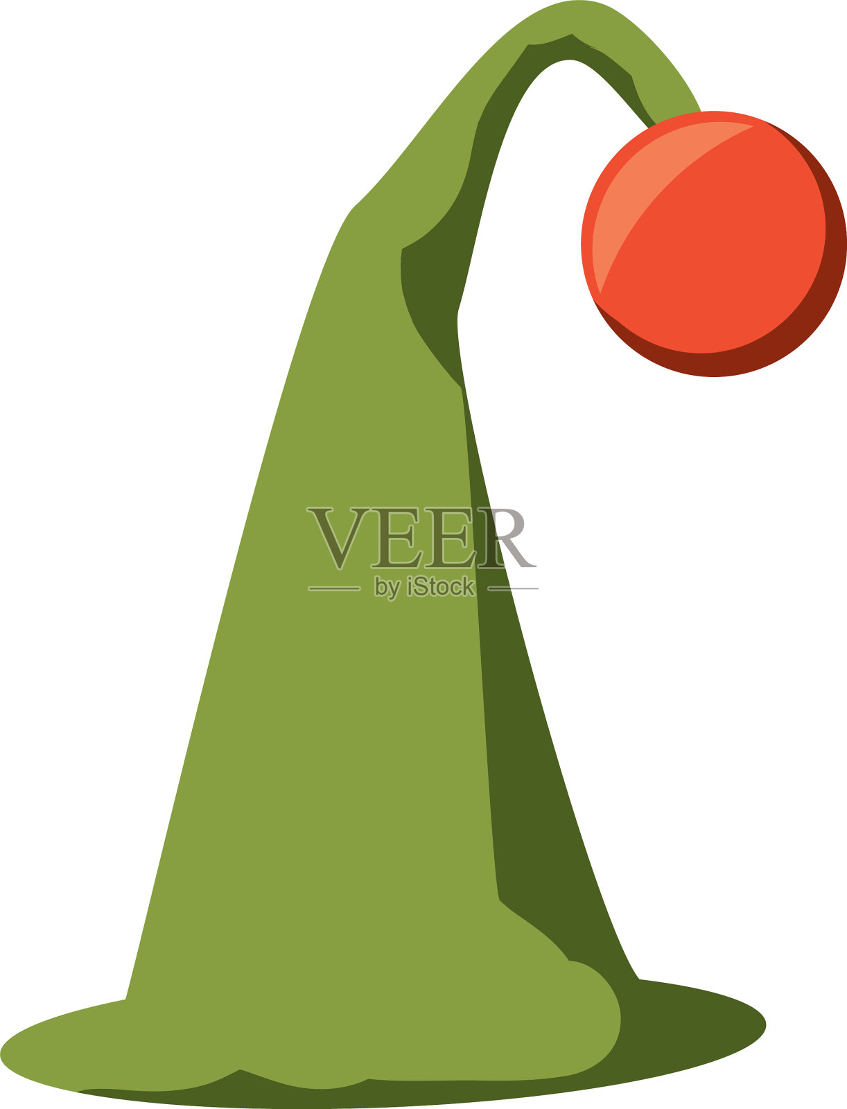 女巫帽子图标设计元素图片