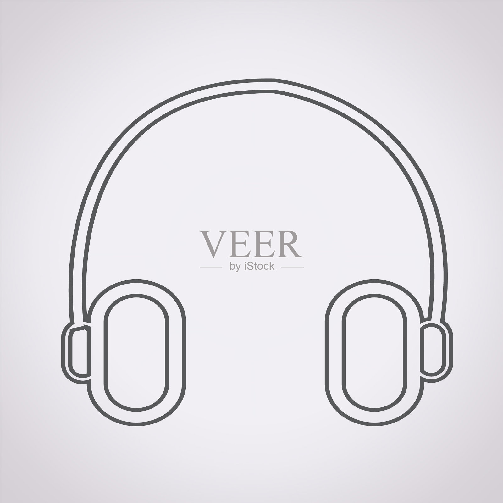 耳机图标插画图片素材