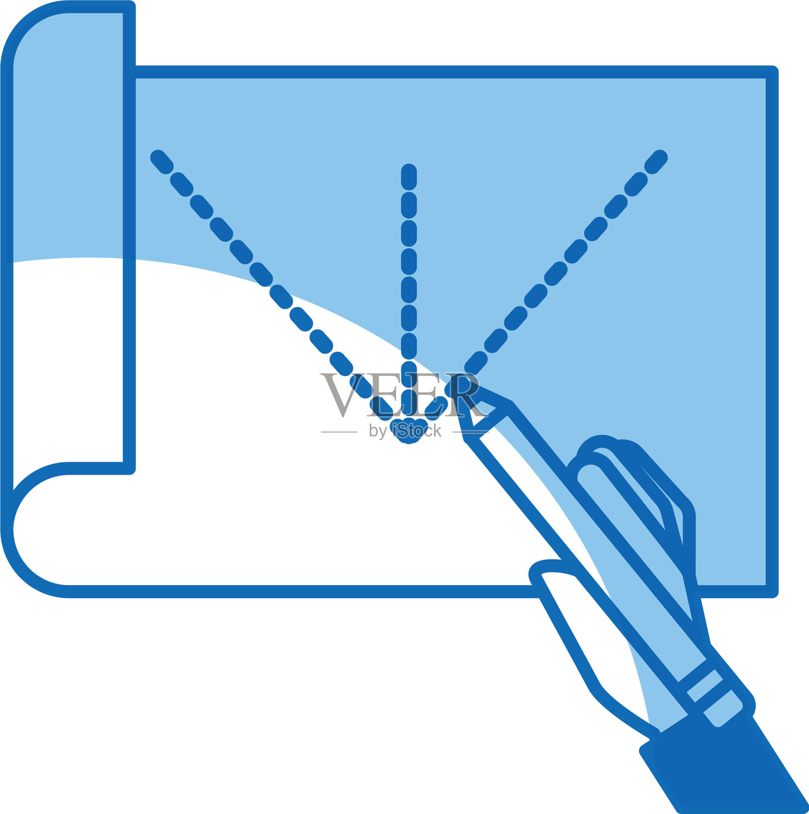 板画的想法插画图片素材