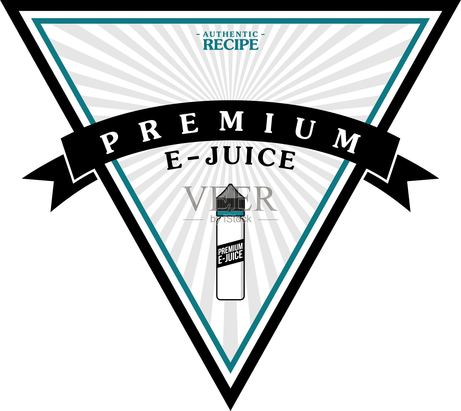 个人汽化器电子烟电子汁液体插画图片素材