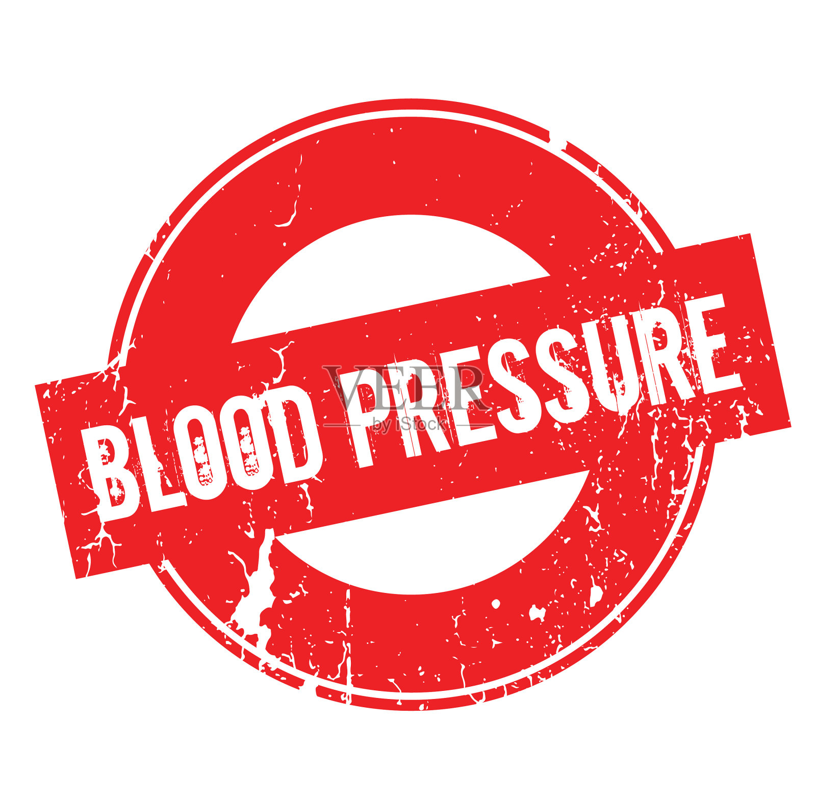 血压橡皮图章设计元素图片
