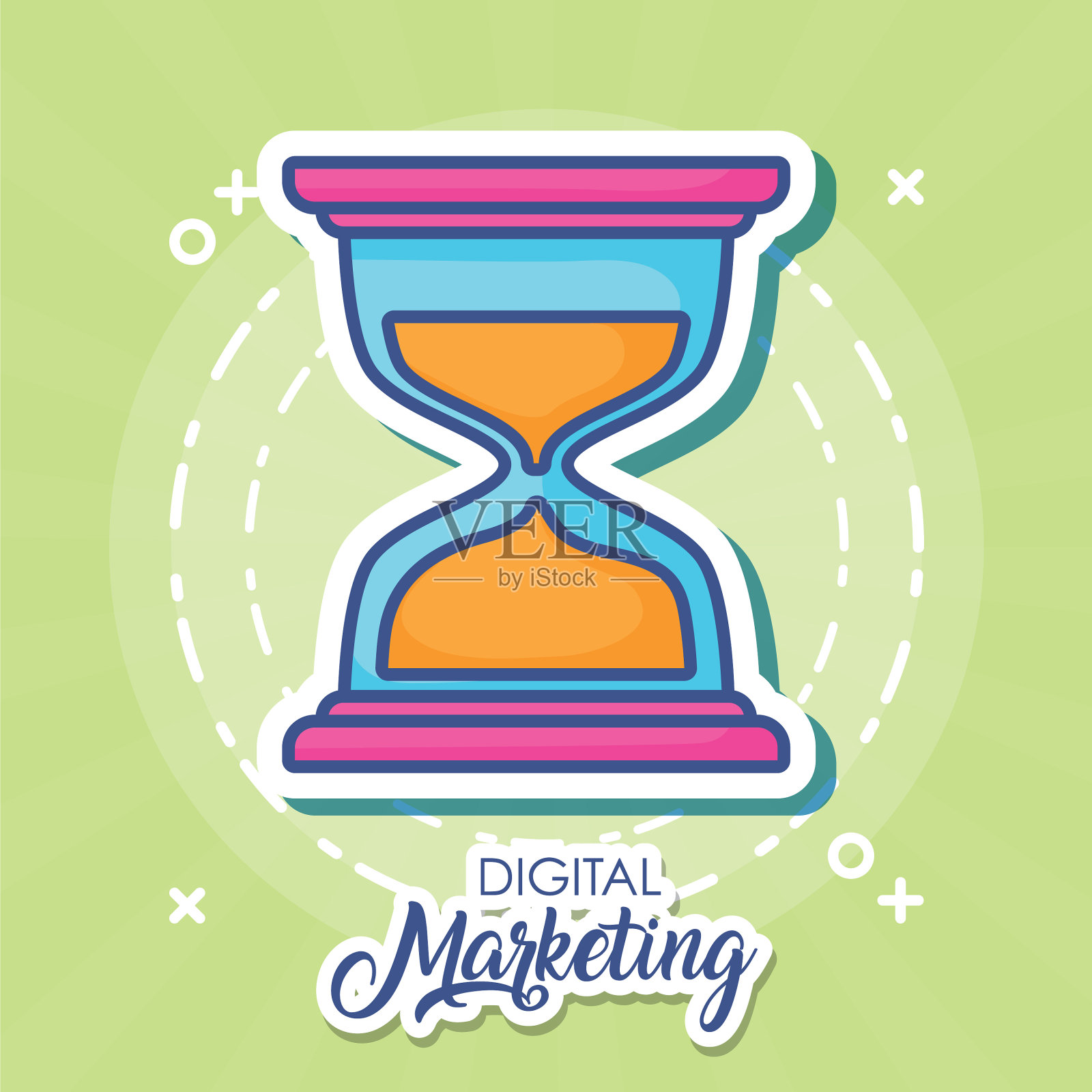 数字营销设计图标素材