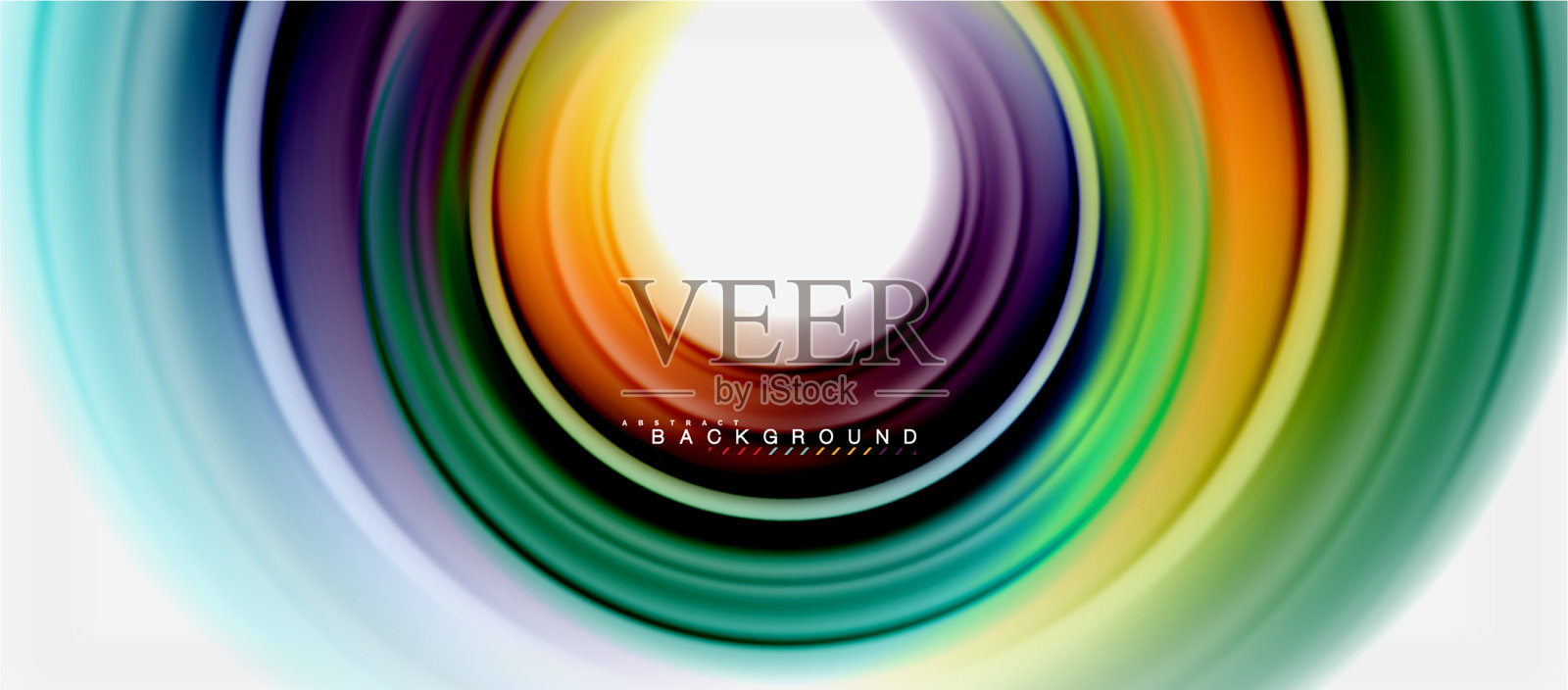 彩虹流体颜色线抽象背景插画图片素材