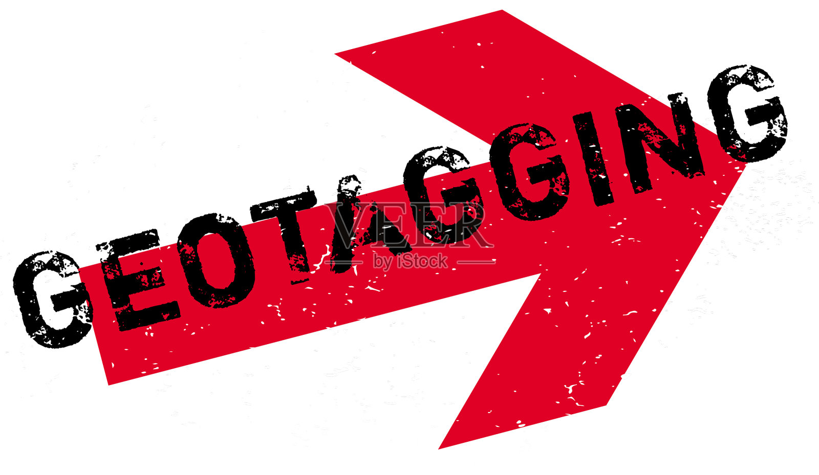 地理标记橡皮图章设计元素图片