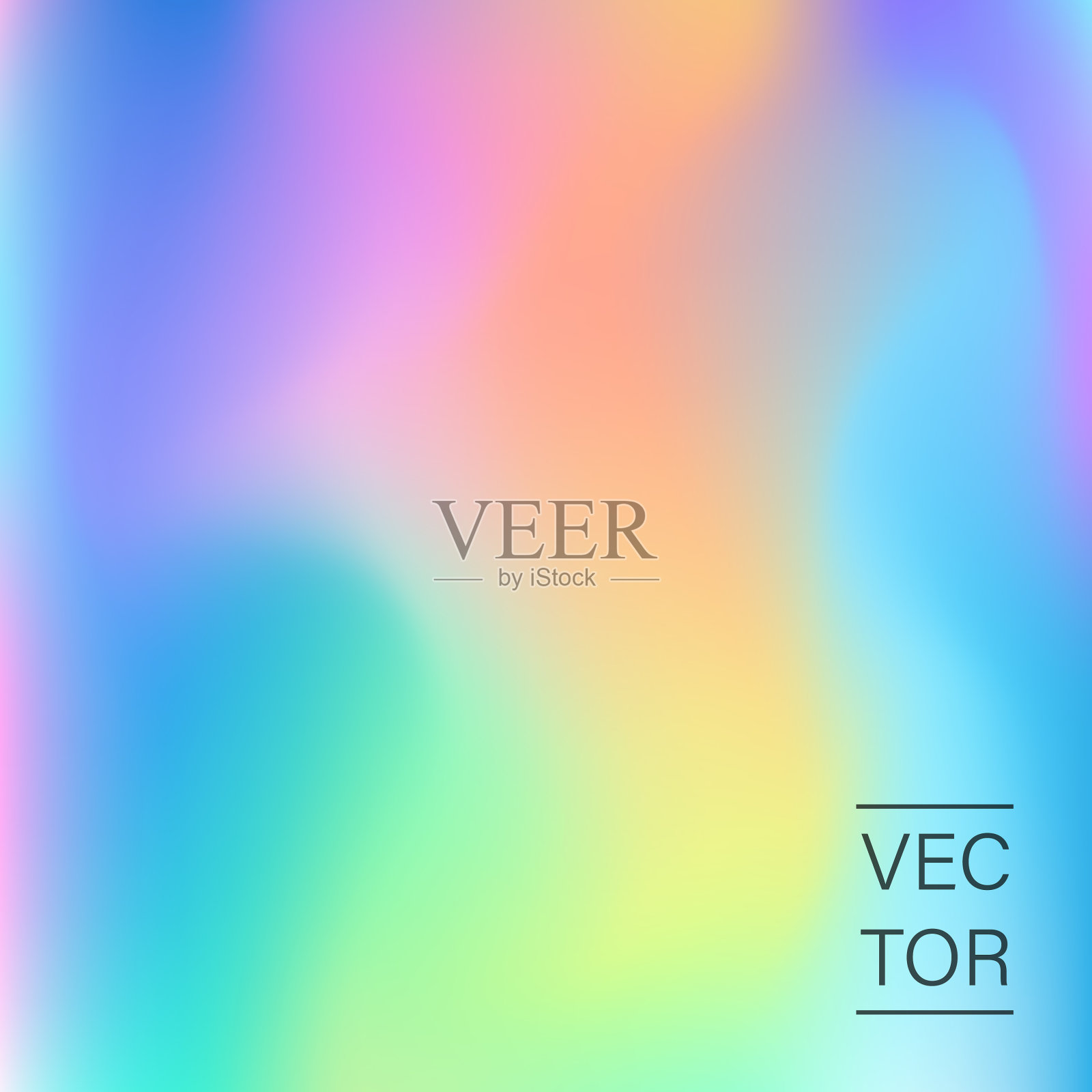 全息时尚蜡笔抽象背景插画图片素材