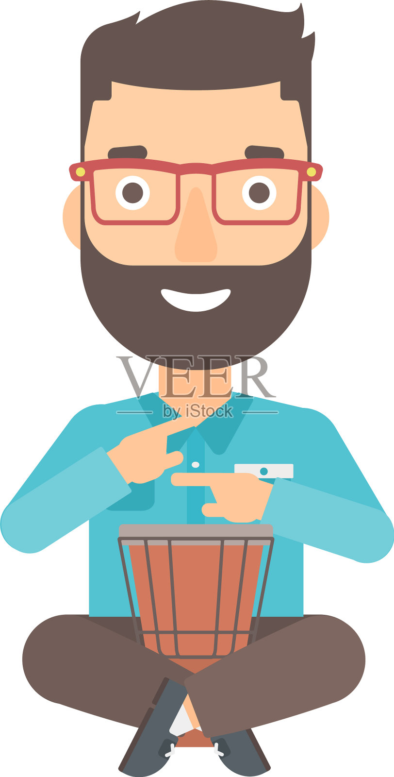 男人玩tomtom设计元素图片