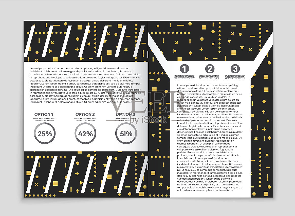 抽象布局的艺术背景设置插画图片素材