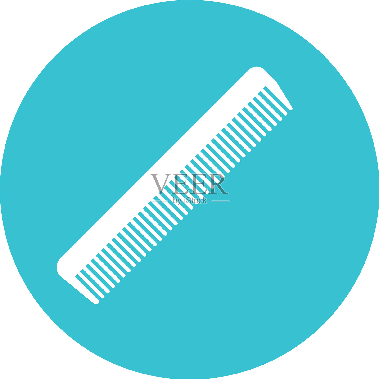 美容刷accesory插画图片素材