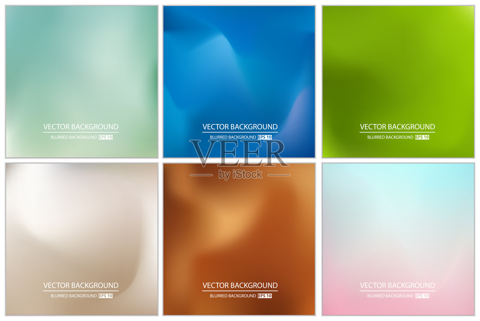 抽象的创意概念五彩缤纷插画图片素材