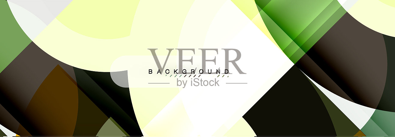 圆形的抽象背景插画图片素材