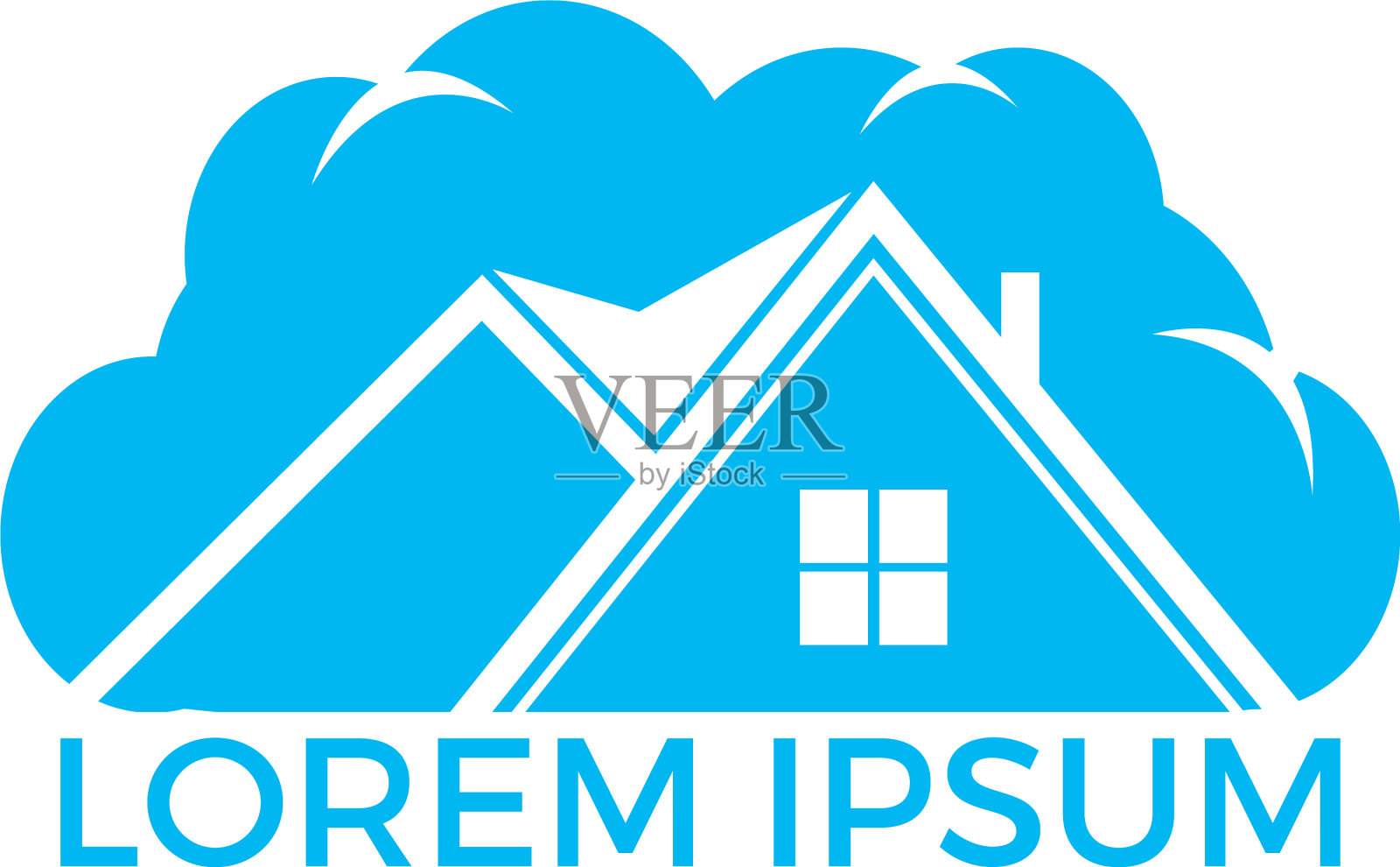 云屋标识设计设计元素图片