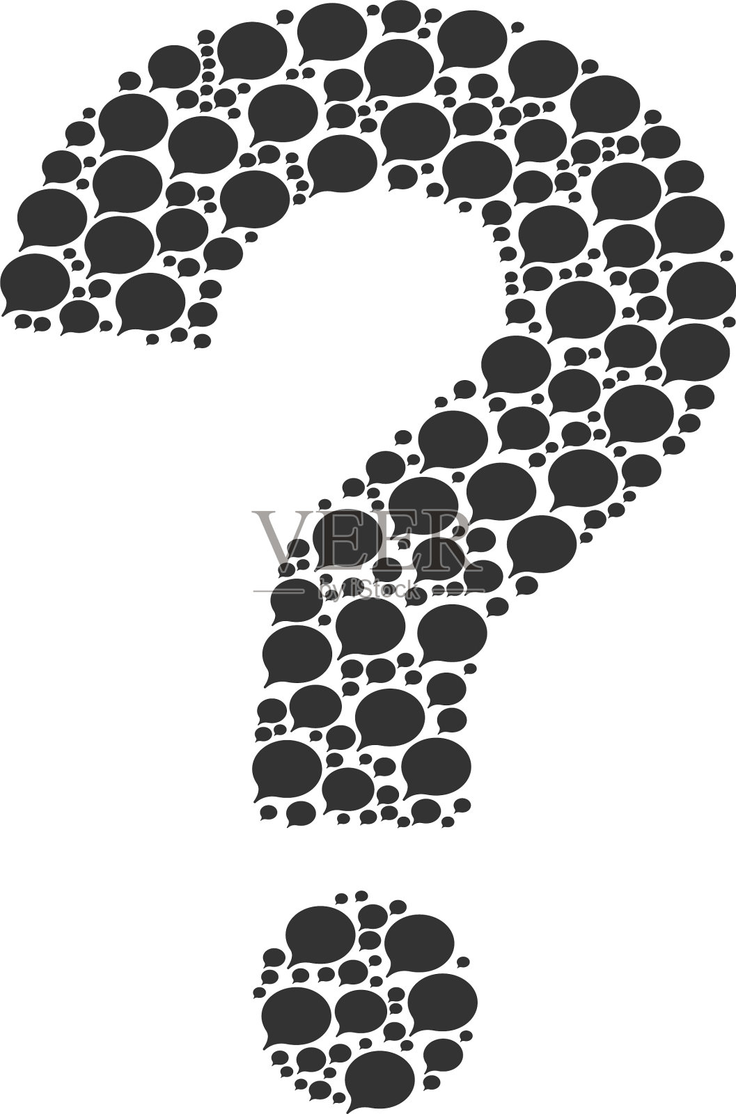 帮助拼贴提示图标插画图片素材