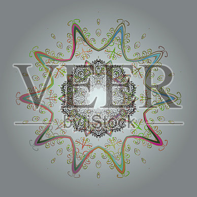 抽象结构插画图片素材