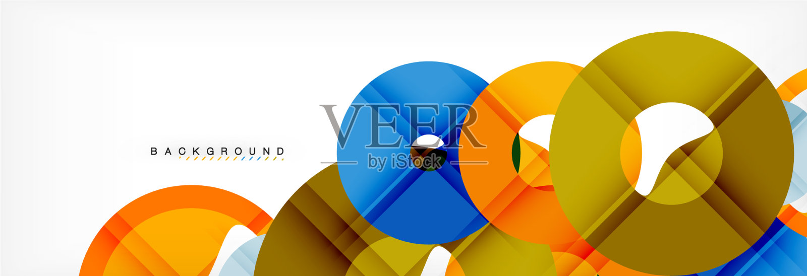 现代几何抽象背景插画图片素材