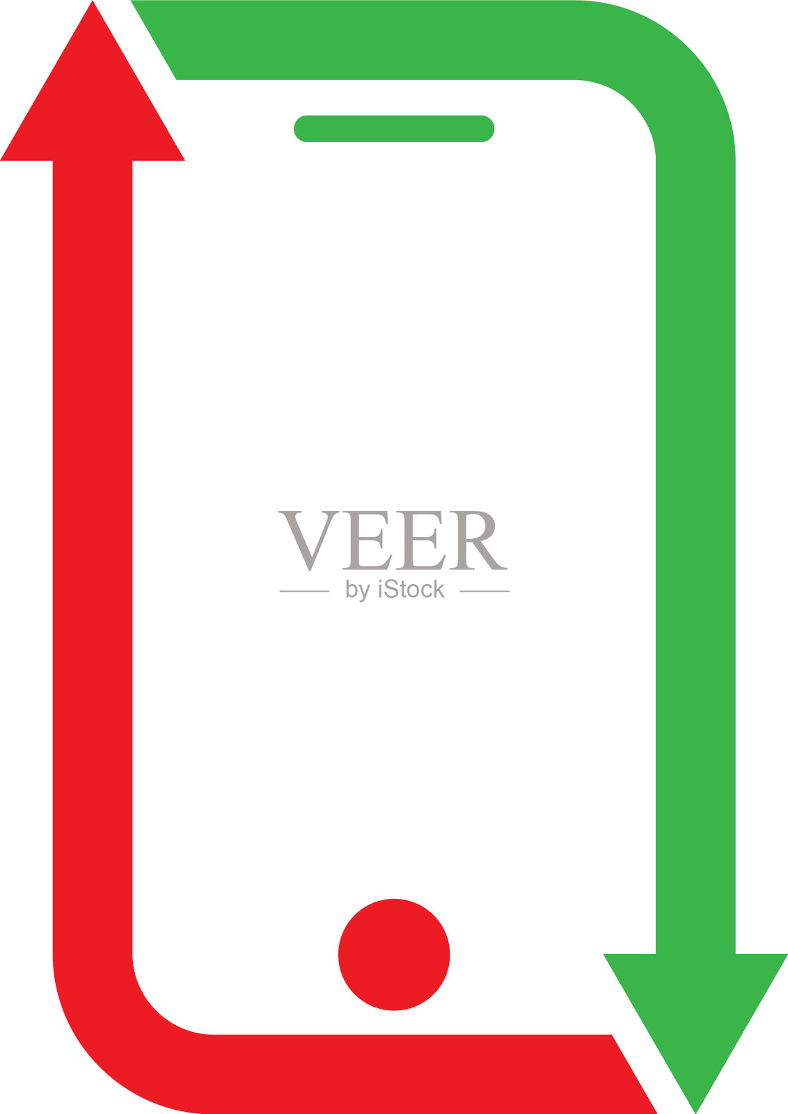 电话箭头业务设计元素图片