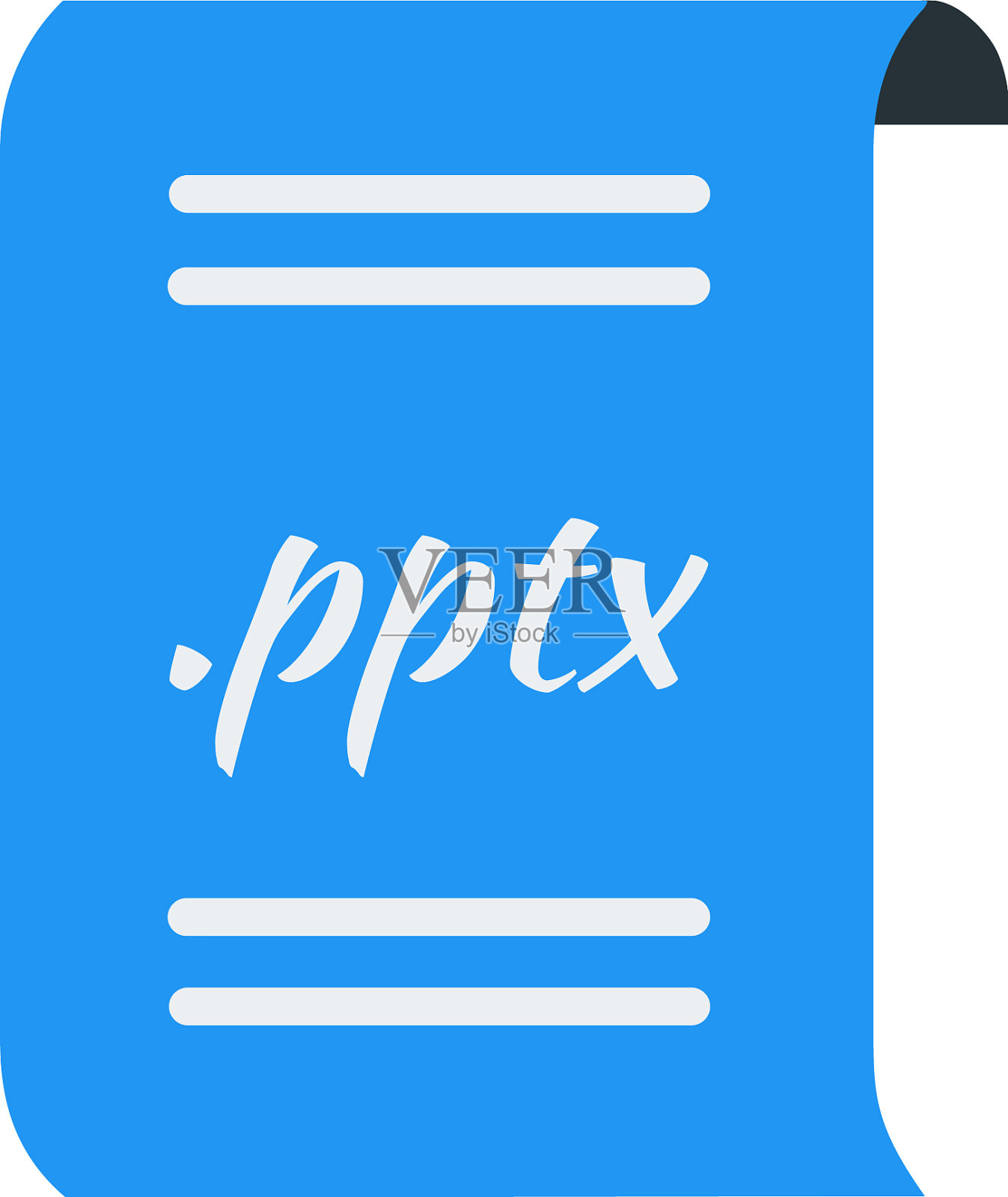 简单的业务组合纸图标模板插画图片素材