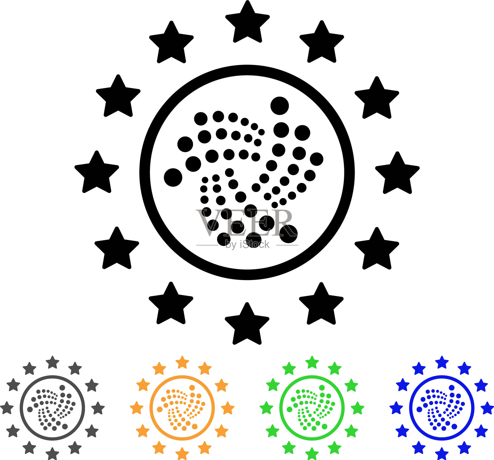 主演极微小的图标插画图片素材