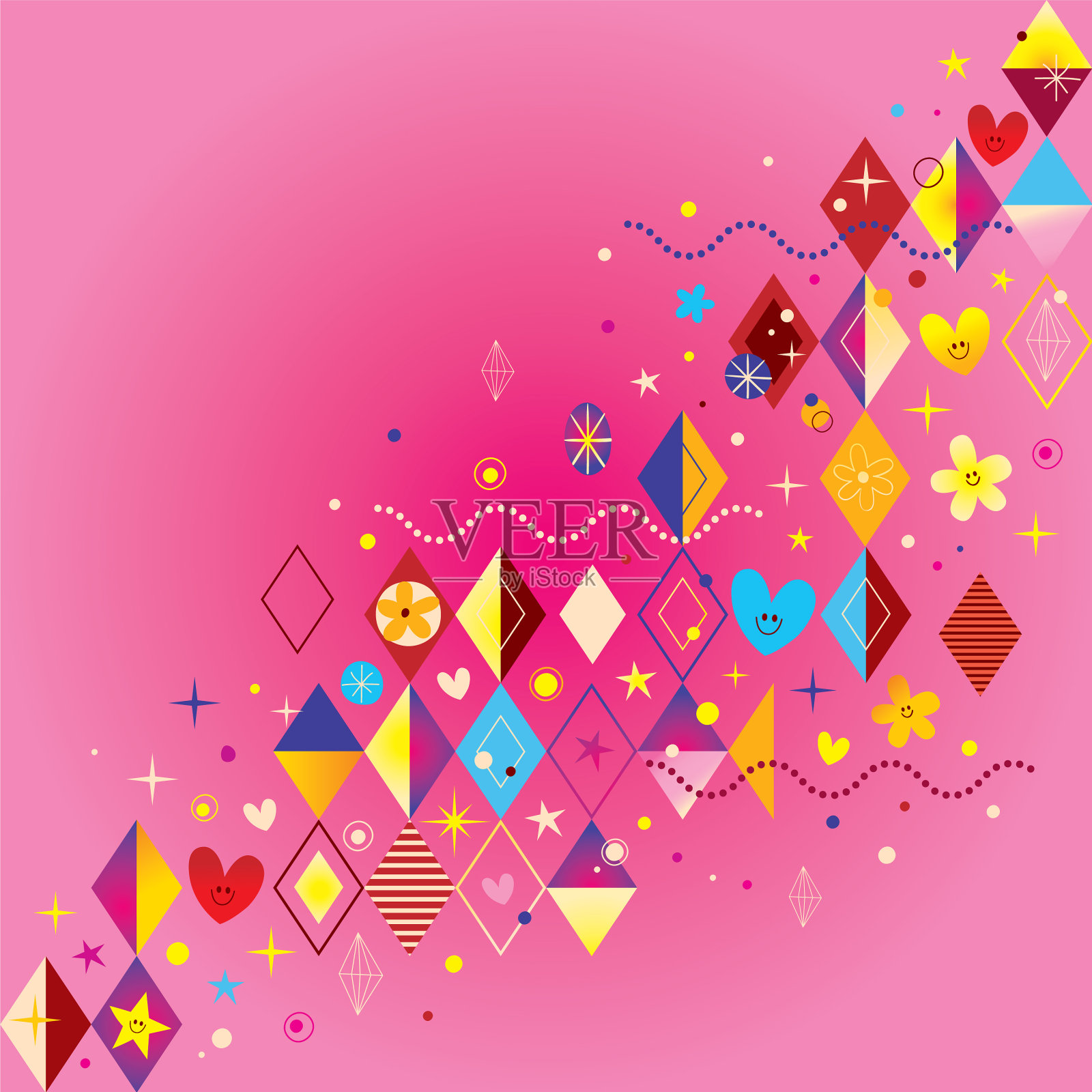 有趣的设计元素插画图片素材