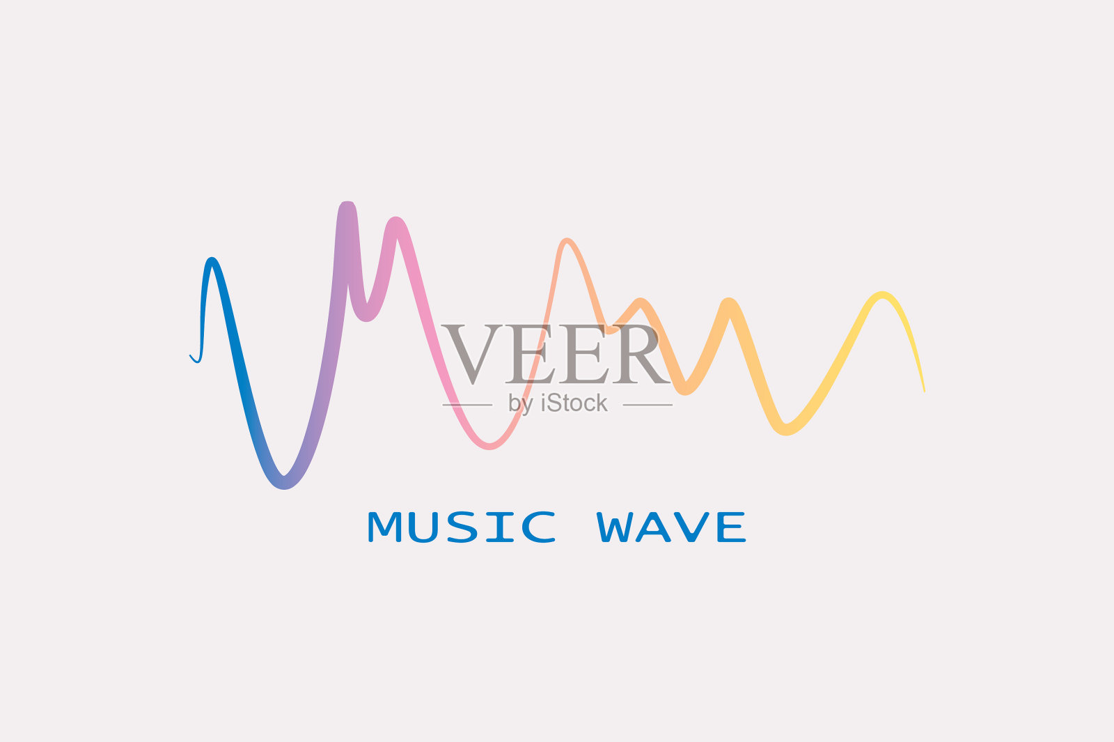 声音横幅颜色标志均衡器插画图片素材