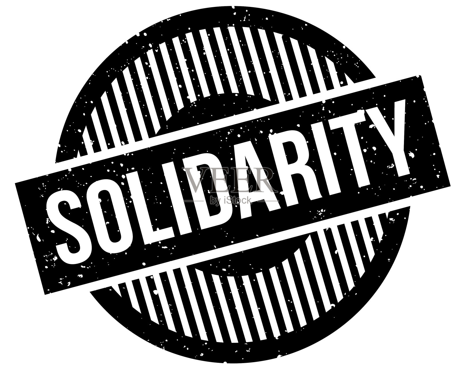 团结橡皮图章设计元素图片