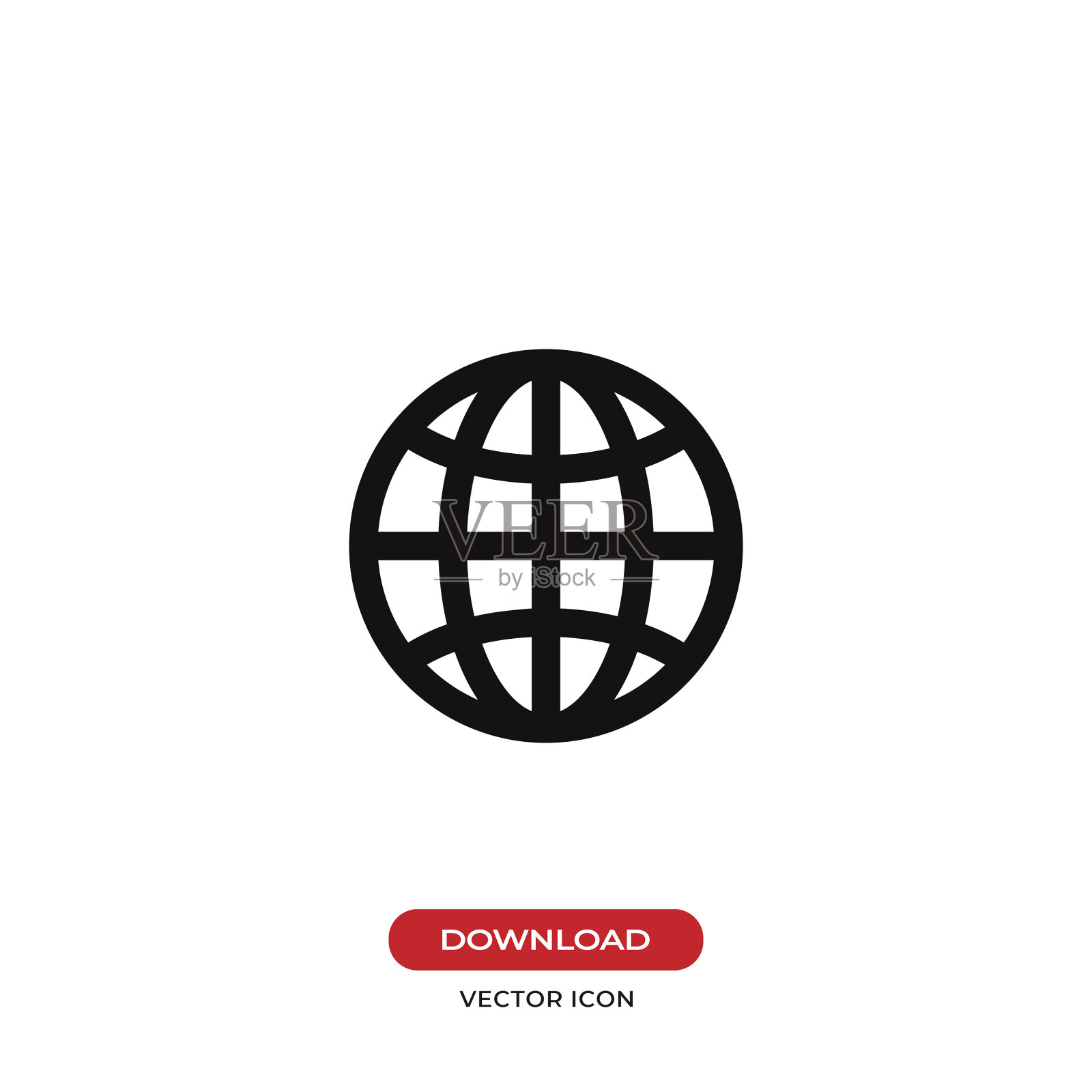 世界范围图标web符号图标素材