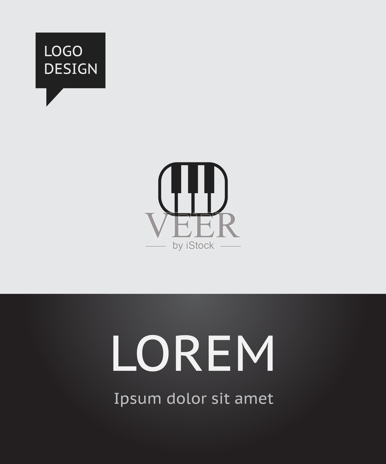 mp3符号的八度图标插画图片素材