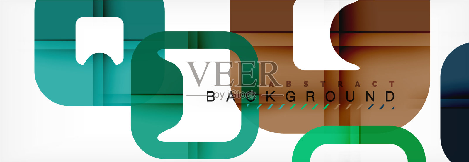 正方形几何背景多色模板插画图片素材