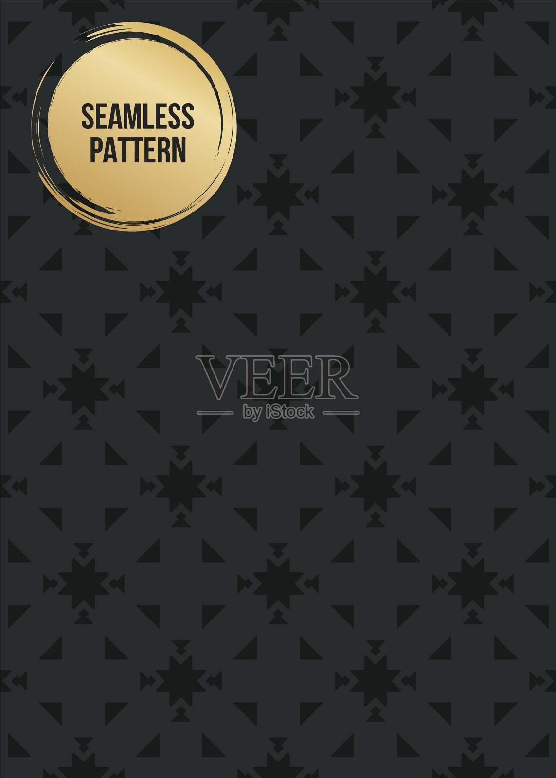 抽象概念单色几何插画图片素材