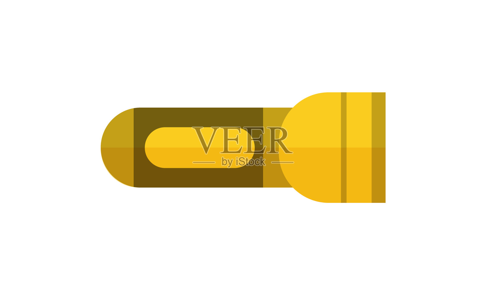 旅游手电筒图标孤立图标素材